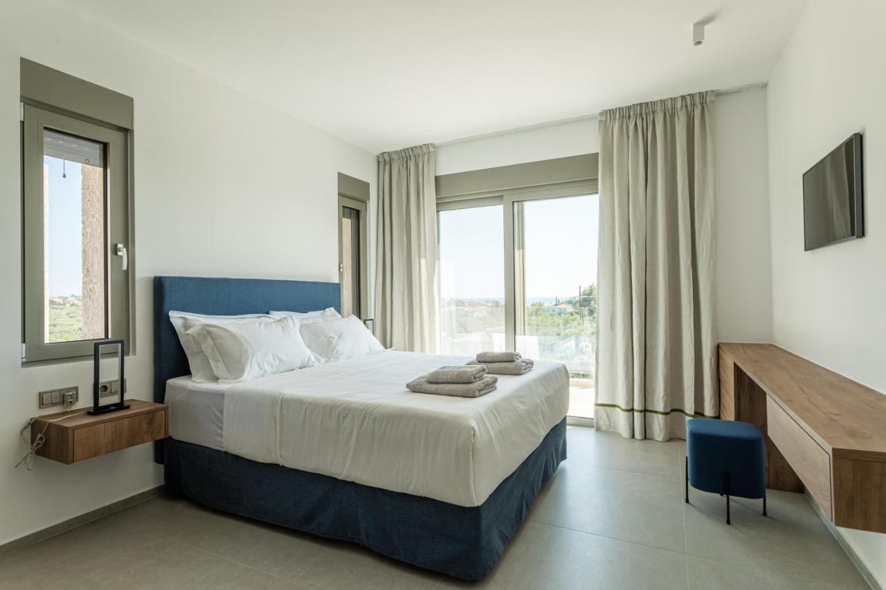 Manitennisvillas Stoúpa Extérieur photo