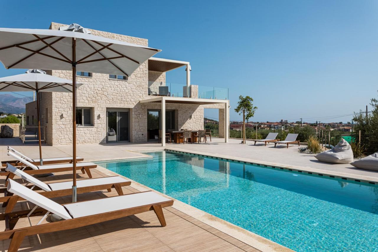 Manitennisvillas Stoúpa Extérieur photo